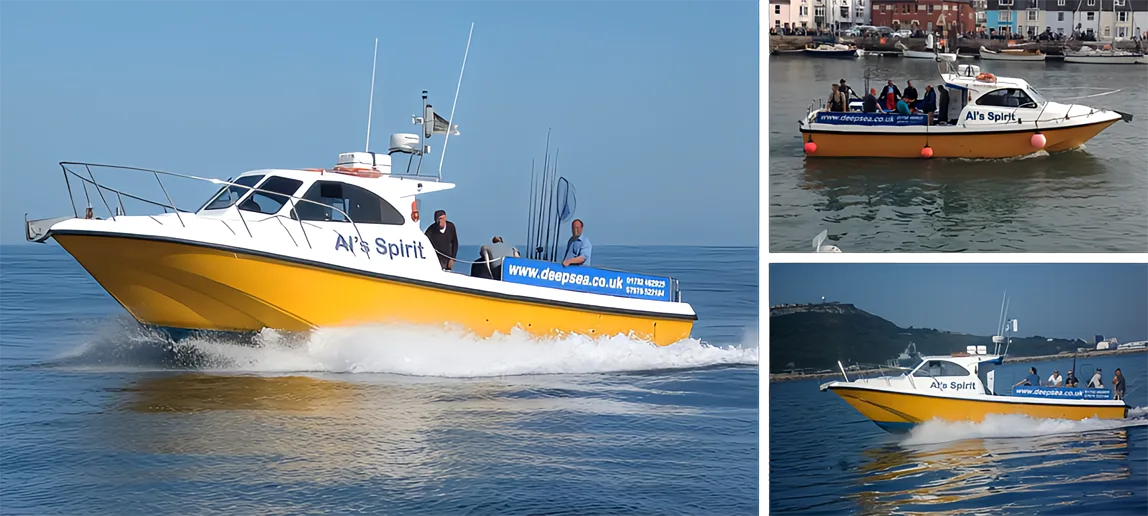 Adrian Brown's Charter Boat 'Als Spirit'